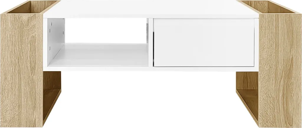 Table basse rectangulaire 105 cm idéale pour optimiser votre salon - 6
