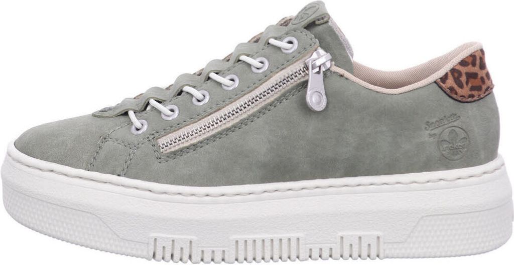 Rieker Schuhe Rieker Plateau Sneaker Grau Rieker Sneakers In Light