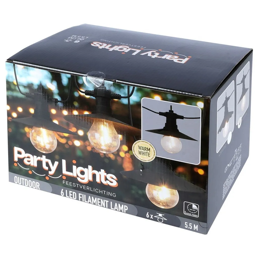 Éclairage d'ambiance pour pergola et balcon avec 6 LED programmables
