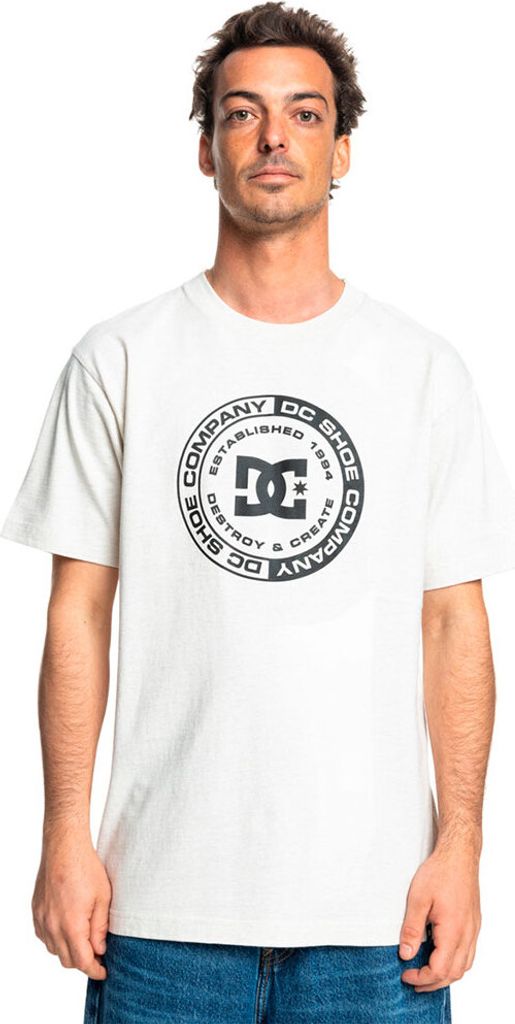 Dc Shoes Corpo Kurzarm-t-shirt Weiß XL Mann Weiß XL