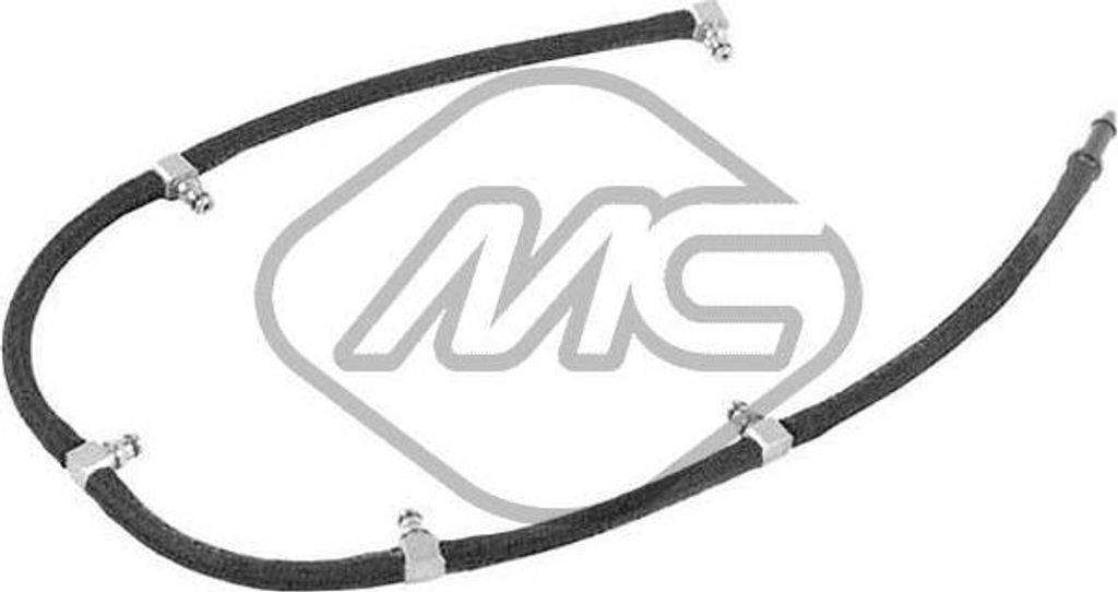 Metalcaucho 92211 Leckkraftstoffschlauch OE 30756113 kompatibel mit XC90, XC70, XC60, V70, V50, S80, S60, S40, C70, C30