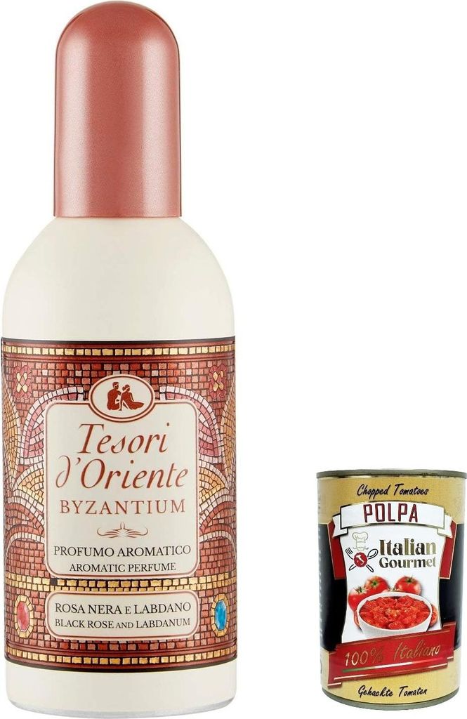 3x tesori d ́Oriente Byzantium Aromatic Parfum Eau de Toilette EDT 100 ml + Italian Gourmet polpa 400g
