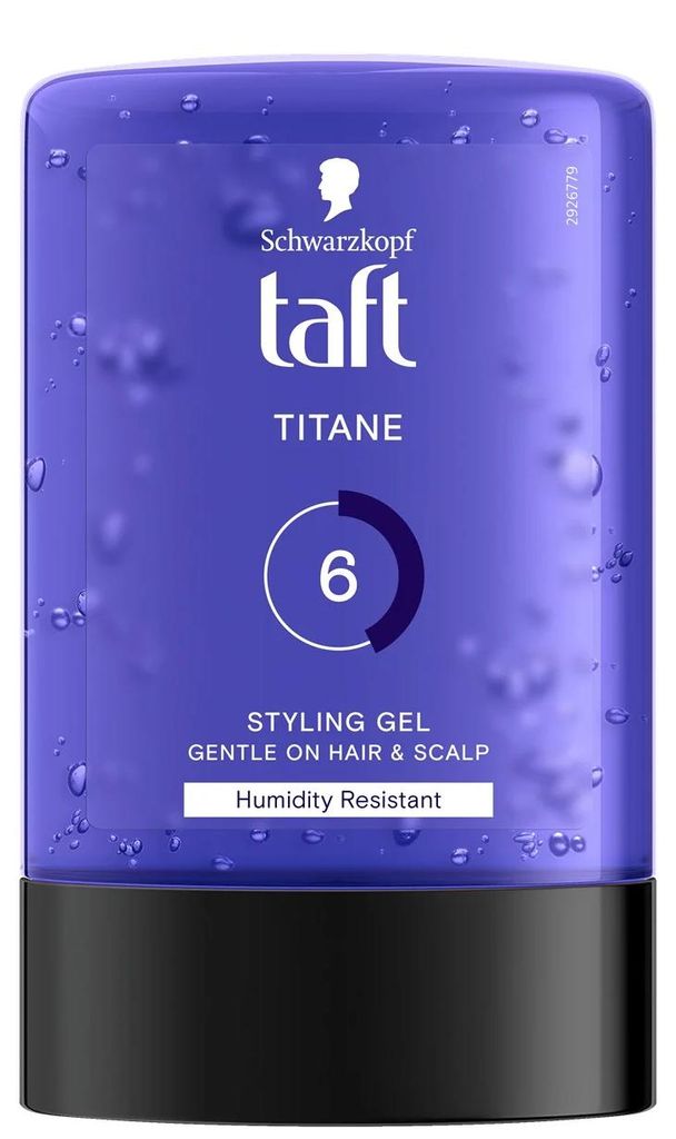 Taft Gel Tottle 300ml Titane Hold 6