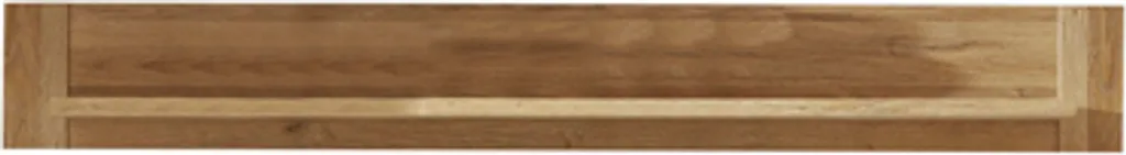 Étagère murale de salon 167 cm Canasta aspect chêne pour vos livres