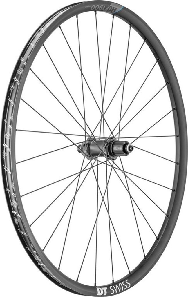 DT Swiss Laufrad HU 1900 SPLINE 29" 622 x 25 mm schwarz - Produktbild 