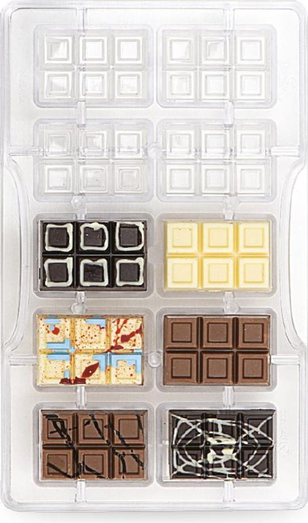 Professionelle Schokoladenform MINI CHOCOLATES Produktbild 