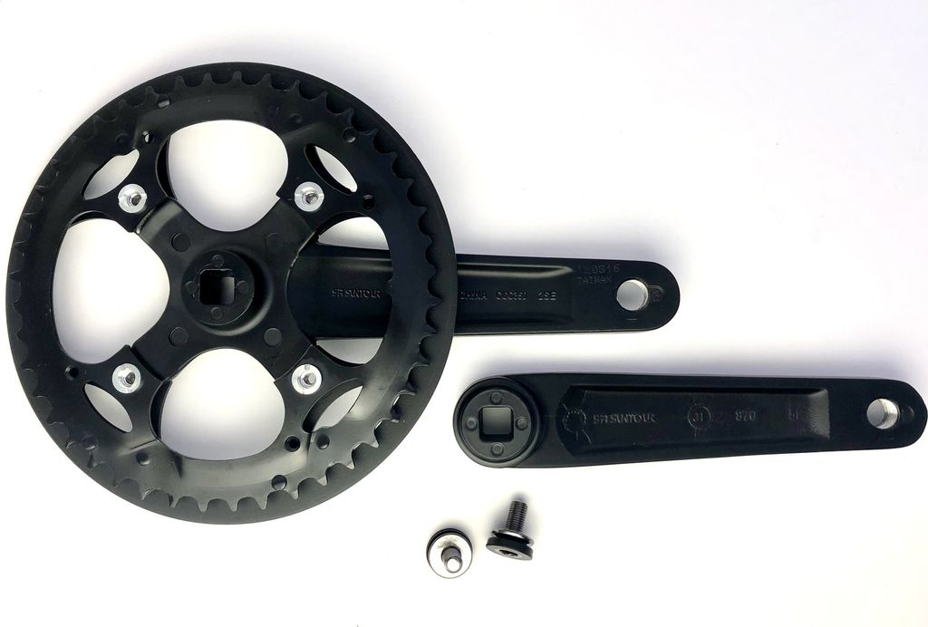Pédalier SR Suntour 42-34-24 Dents 170 Mm - Pour VTT - Occasion