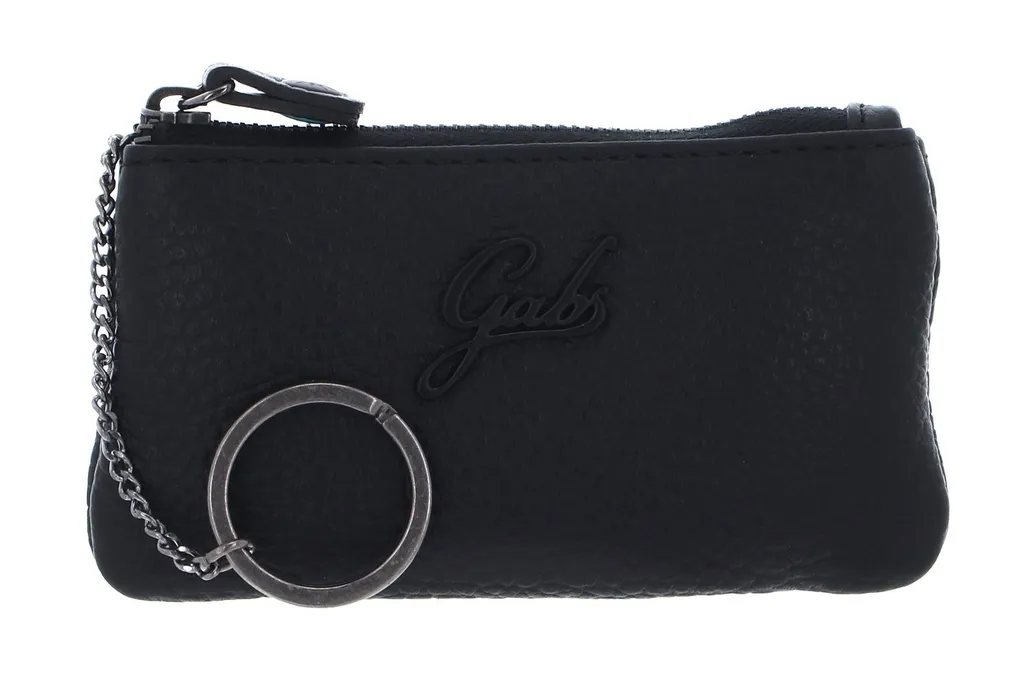 Gabs étui à clés Keyholder Black noir en cuir véritable haut de gamme