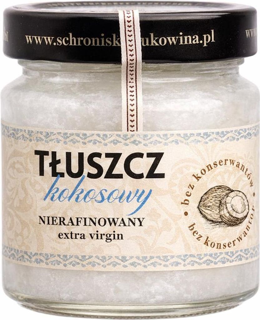 Kokosfett unraffiniert 212 ml - Schronisko Bukowina