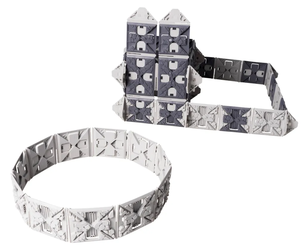 Kit de construction SNAP-X 110 briques aspect pierre pour motricité - 3