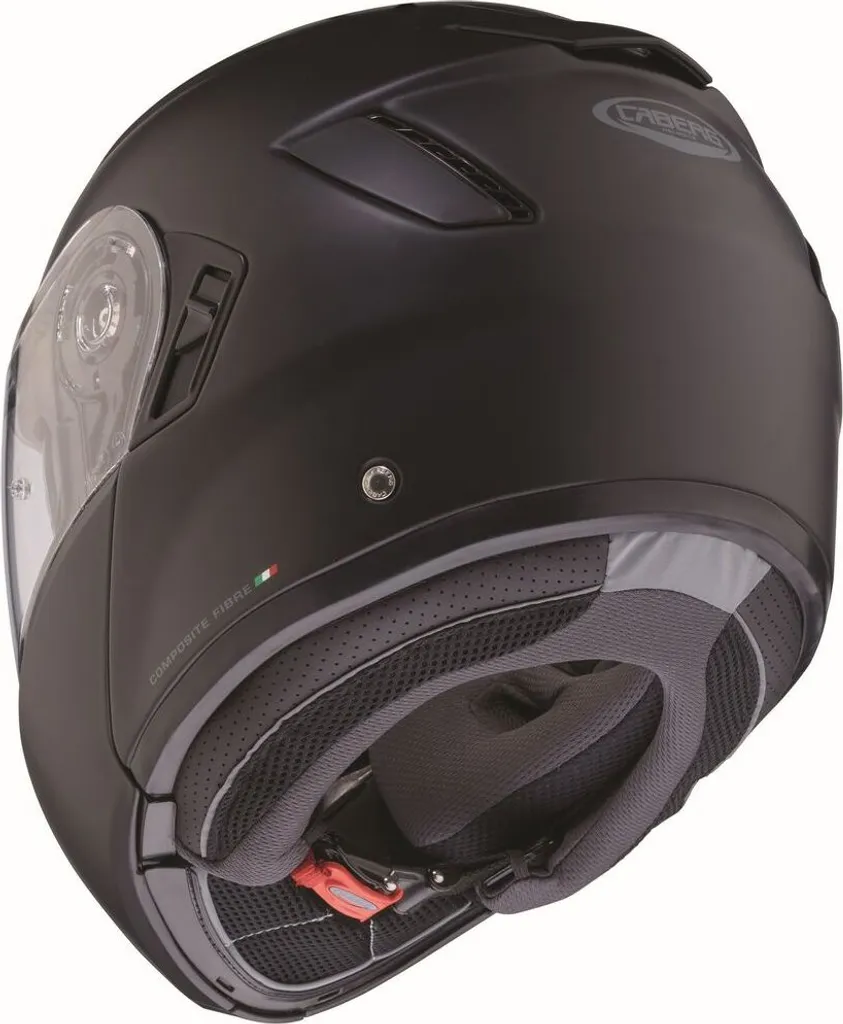 Casque Caberg Levo Matt Black XS : écran large et confort premium
