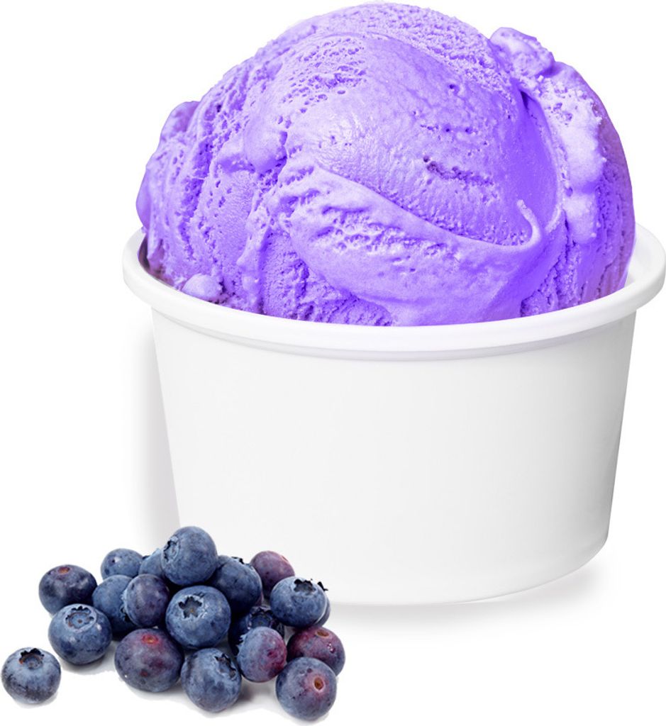 Heidelbeere Low Carb Eis Pulver Vegan Zucker-, laktosefrei 1 kg