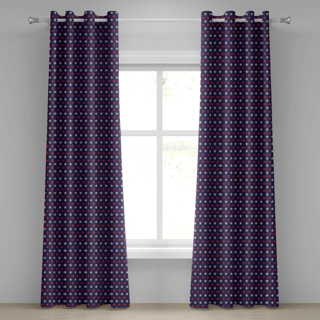 Tenda Patriottica ABAKUHAUS Vintage Blu 280x175cm | Arredo Retrò