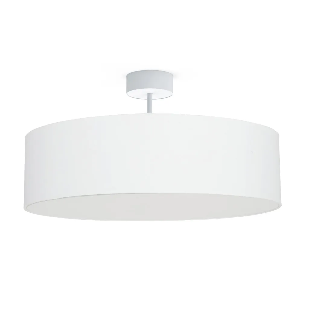 Plafonnier LED Nowodvorski VIOLET en Acier Blanc Épuré et Robuste