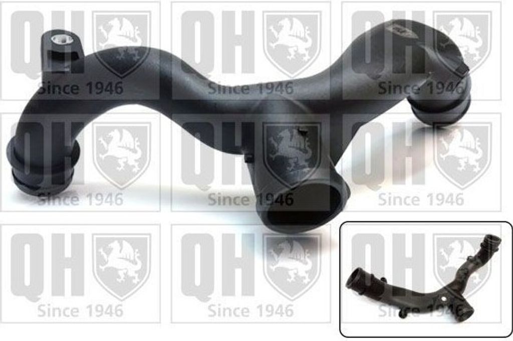 QUINTON HAZELL QTH1031CF Kühlmittelflansch für LAND ROVER Range Rover Velar (L560) Wasserflansch