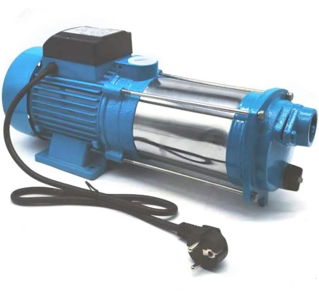 Wasserpumpe - Tiefbrunnenpumpe/Tauchpumpe - Elektrisch 220–230V - EU‐Stecker - - Für Tiefbrunnen