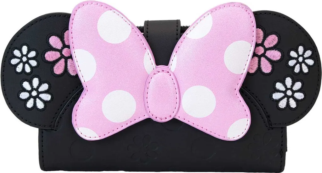 Portefeuille Minnie Mouse Floral : l'accessoire idéal pour fans Disney