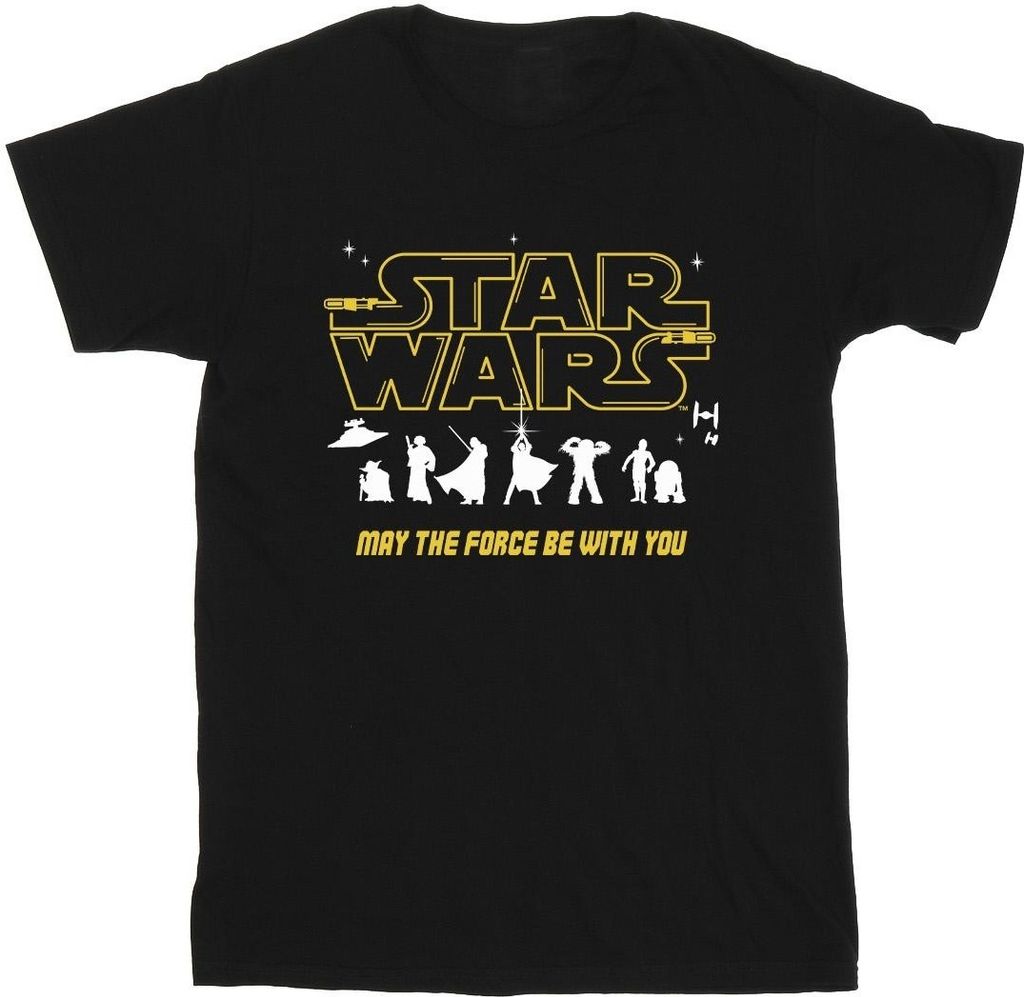 Star Wars - "Force" T-Shirt für Herren BI46859 (XL) (Schwarz)