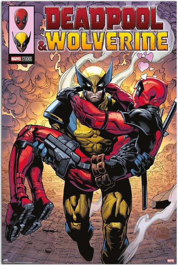 Marvel Comics Poster Deadpool & Wolverine (11)
