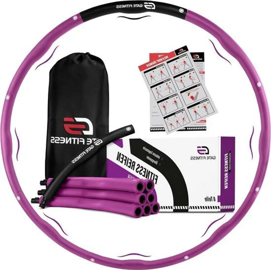 Hula hoop minceur pour débutant et confirmé cerceau sport amovible