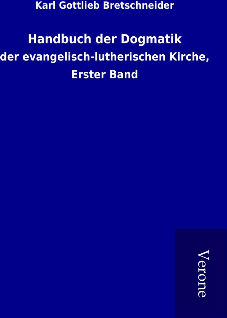 Handbuch der Dogmatik