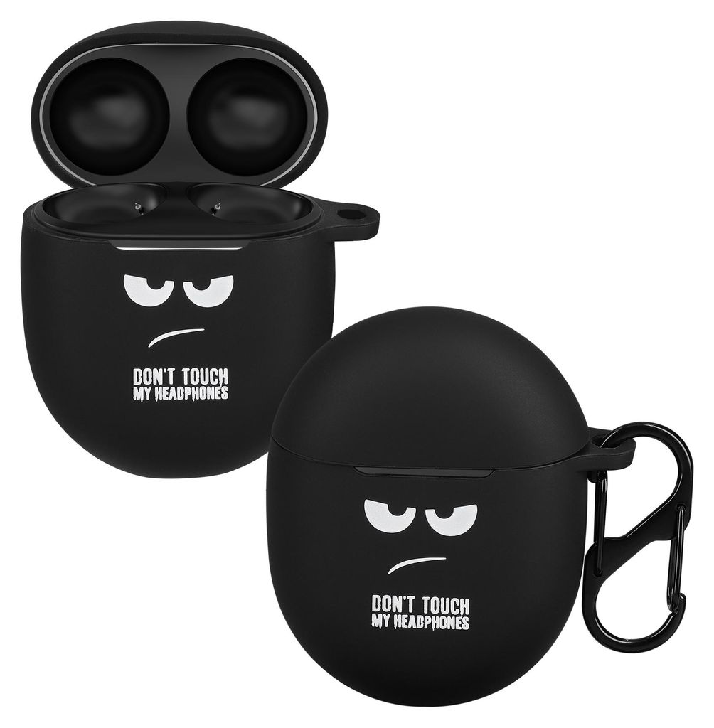 kwmobile Design Schutzhülle für Google Pixel Buds Pro 2 / Pixel Buds Pro Hülle - TPU Silikon Case für Kopfhörer Ladecase - stoßfestes Cover mit