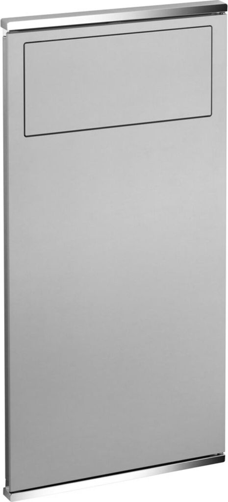 Keuco Plan Integral Modul Waschtisch 1 326 x 625 x 143 mm links mit Abfallsammler - verchromt/weiß lackiert - 44988015101