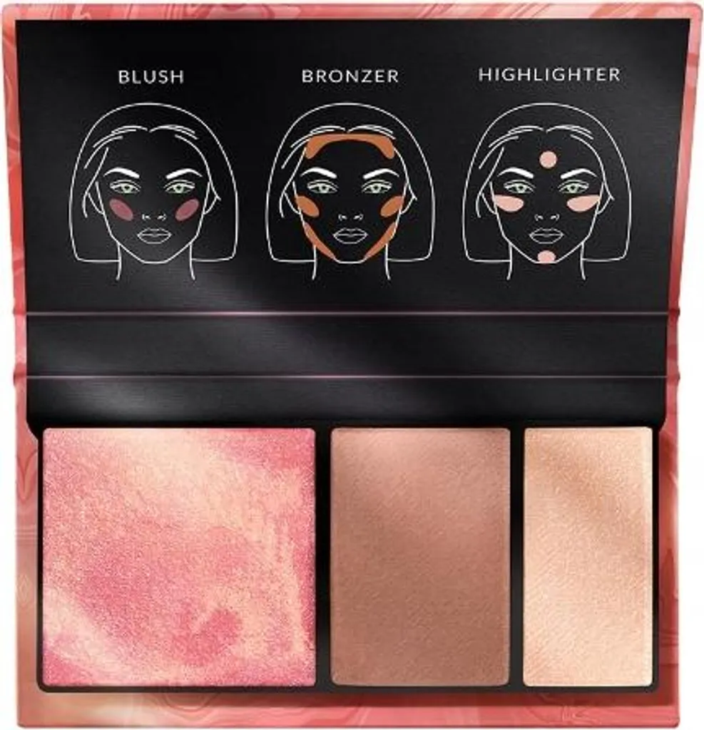 Palette Viso 3-in-1 Avon Sun Kissed: Tutto in Uno per un Makeup Veloce