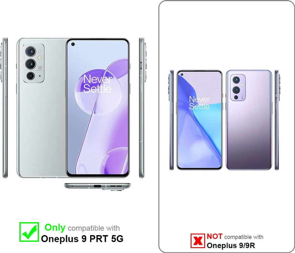 Custodia Antiurto OnePlus 9RT 5G Cadorabo con Cordino Regolabile - 2