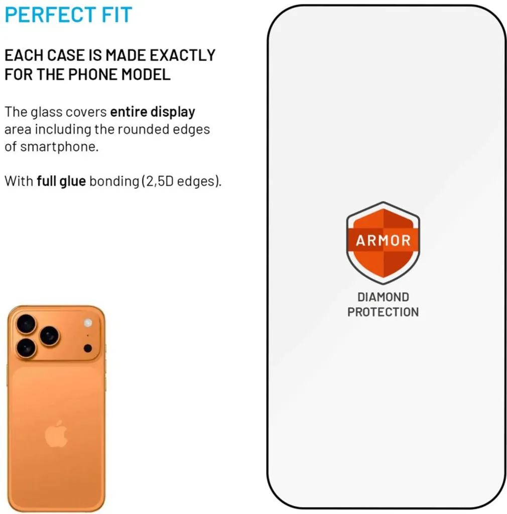 Protection écran iPhone 17 Pro Max en verre trempé ultra résistant AR - 3