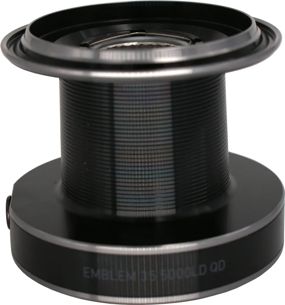 Bobine de secours DAIWA pour pêcher la carpe avec 23 Emblem 35 SCW QD