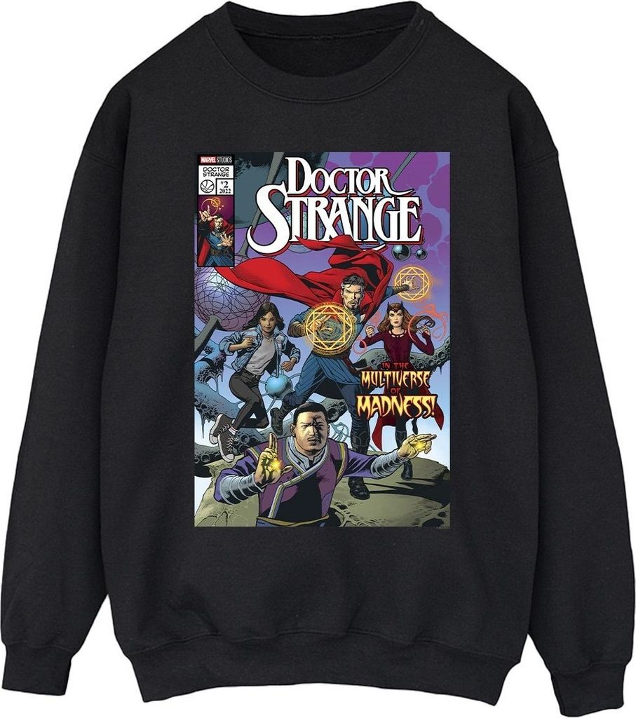 Marvel - Sweatshirt für Herren BI21657 (XL) (Schwarz)