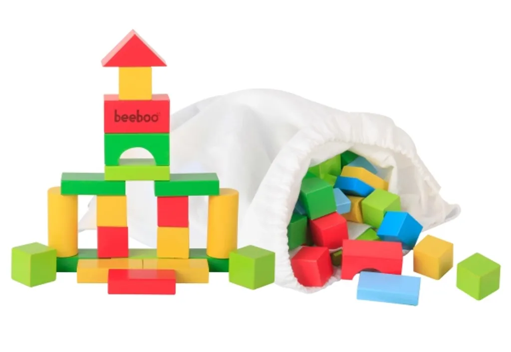 BEE Blocs de construction colorés 100 pcs - Jeu créatif pour enfant
