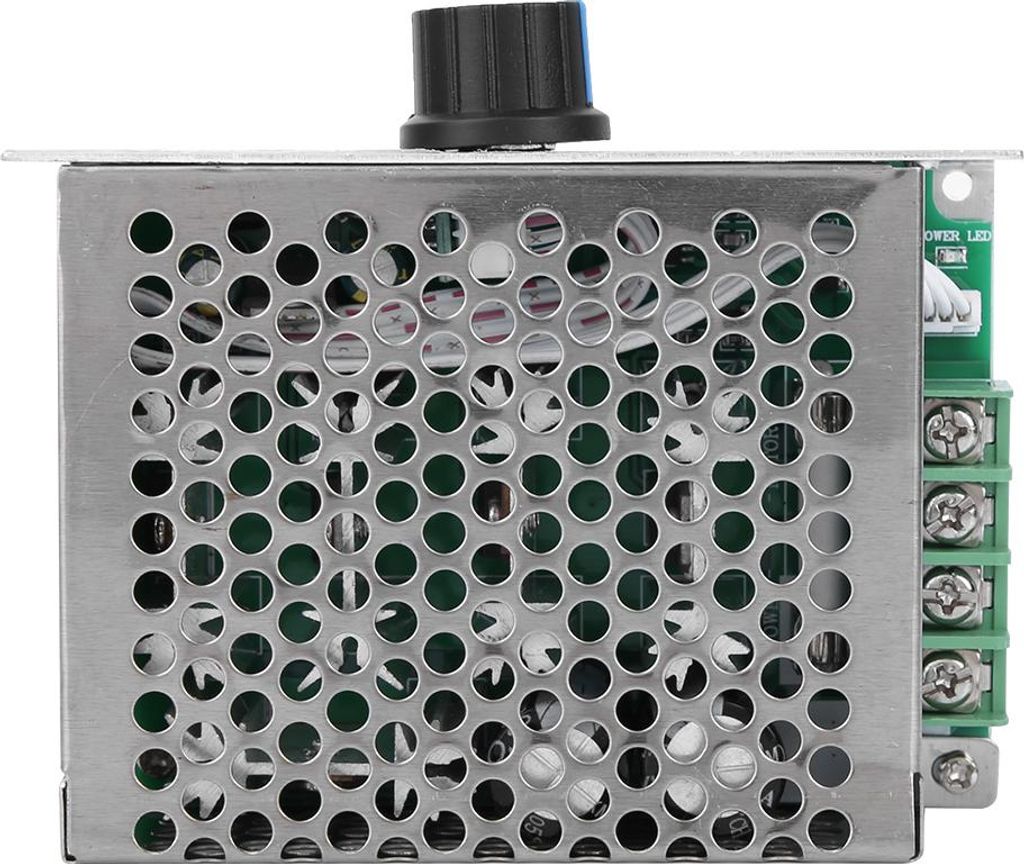 DC 12-50V 30A 1500W Motordrehzahlregler, einstellbarer PWM-Motordrehzahlregler mit Gehäuse