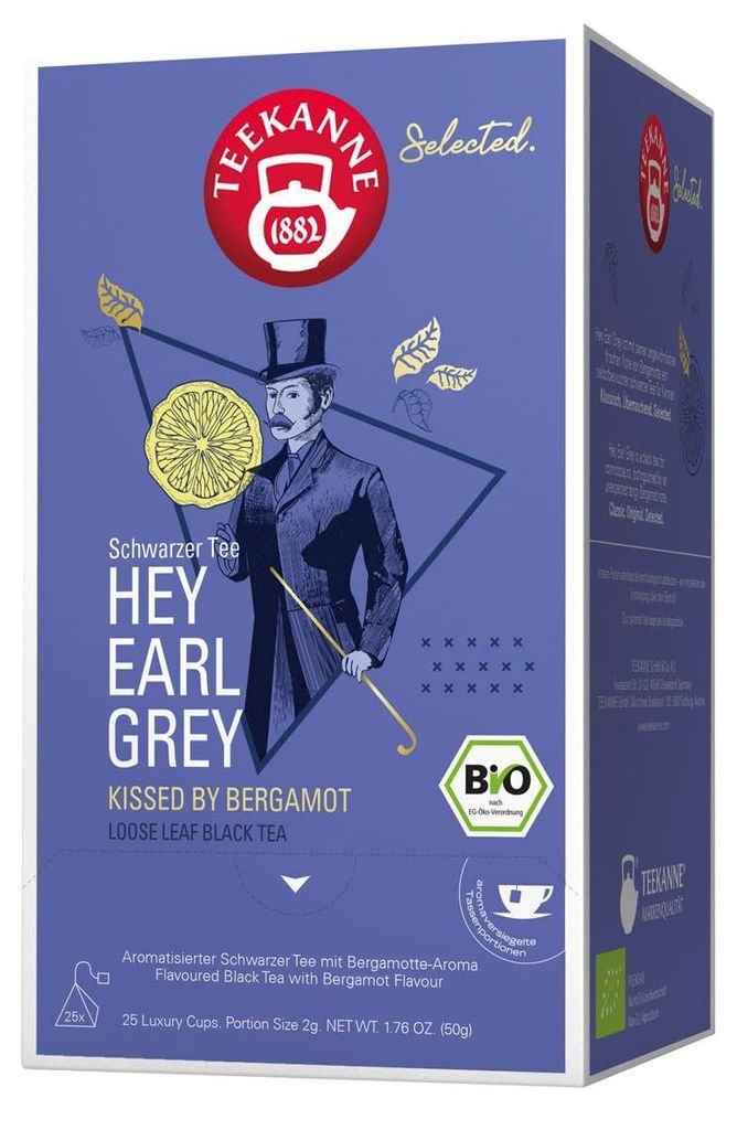 TEEKANNE  Luxury Cup Hes Earl Grey -Tee 25 Portionen Produktbild 