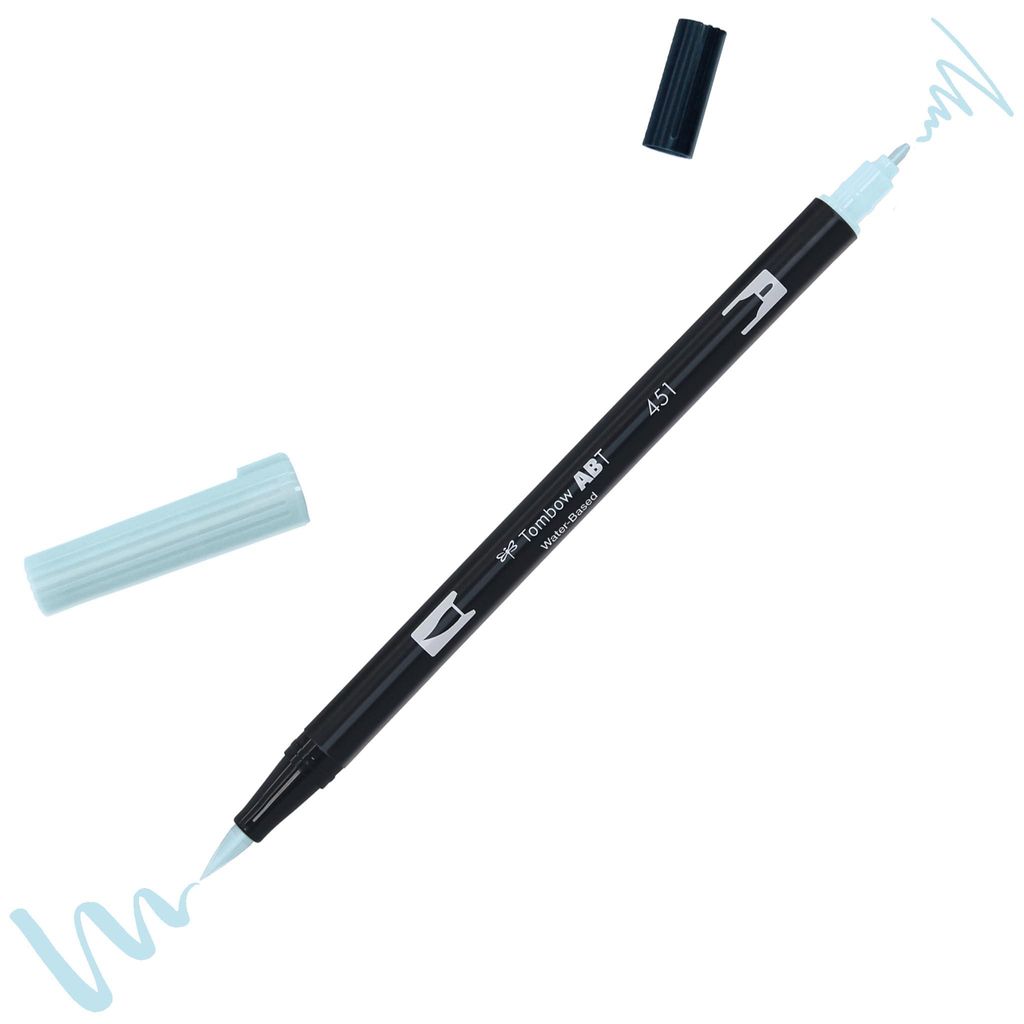 Tombow ABT-451ABT Dual Brush Pen 451 błękit nieba Zdjęcie produktu 