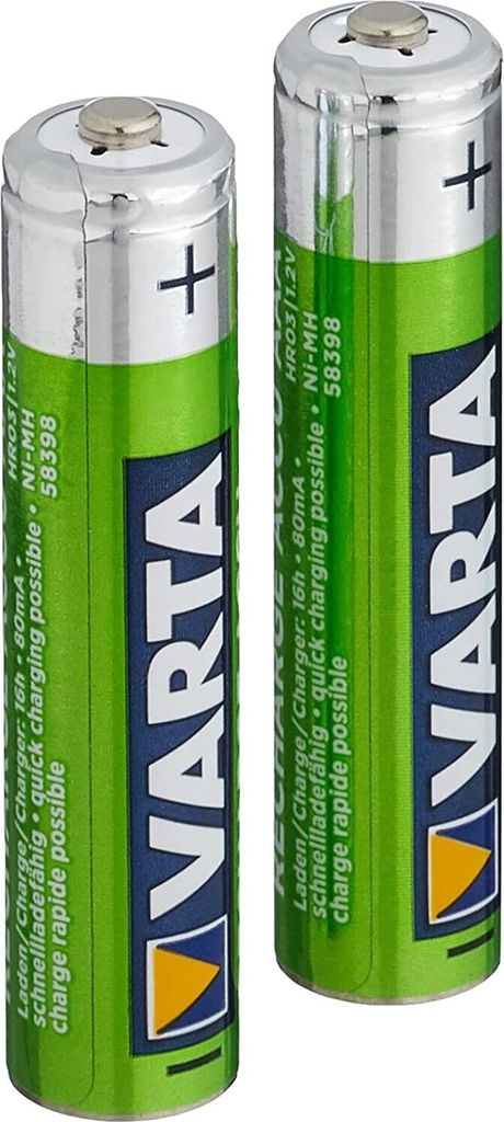 Varta RECHARGE telefónna batéria AAA HR03 800mAh 2ks. Obrázok produktu 35