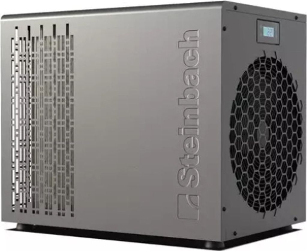 Steinbach Swimming Pool Inverter Wärmepumpe "Silent Mini" für Pools bis 20.000 l, 4 kW Heizleistung