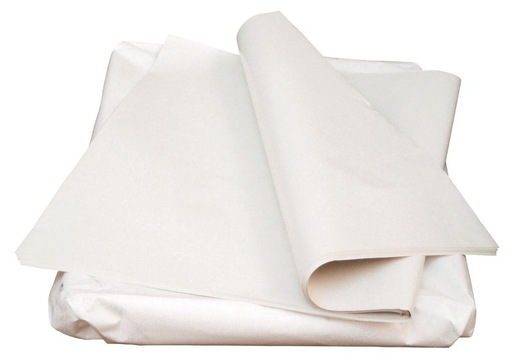 Einschlagpapier, weiß, 1/4 Bogen 37,5x50cm