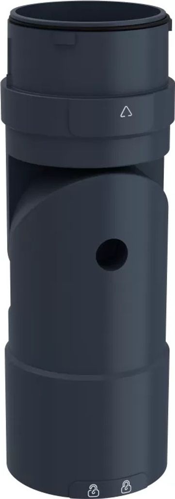 Schneider Electric Montageelement, Harmony XVU, modular, 60mm, flexibler Winkel, schwarz, 24V ACDC, 110-240V AC XVUZ06