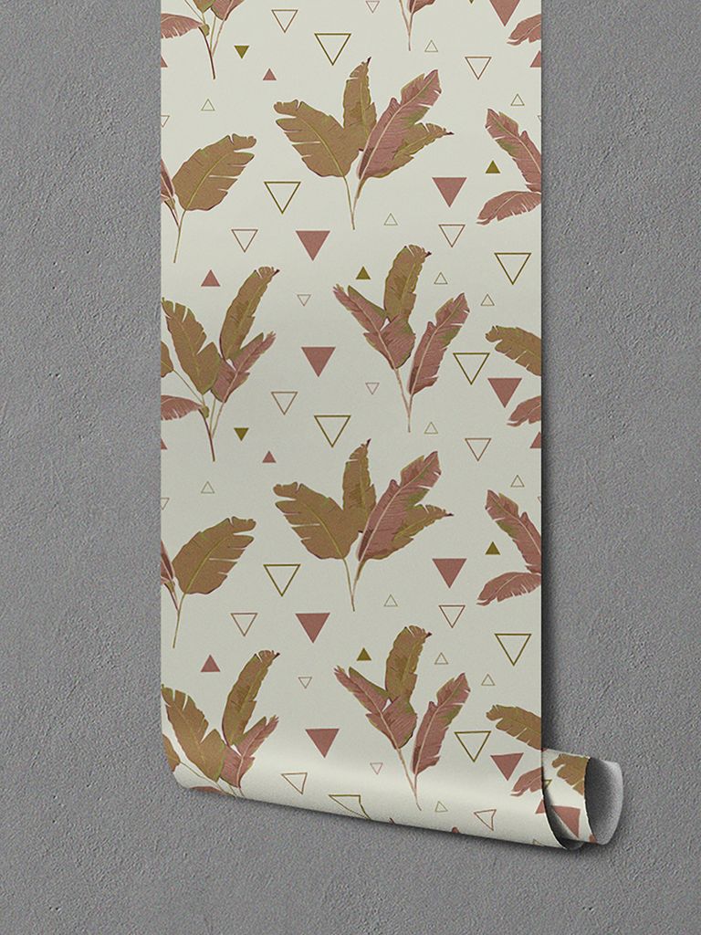 Coloray Fototapete 104x70 cm Latextapete Magicstick - Palms Triangles