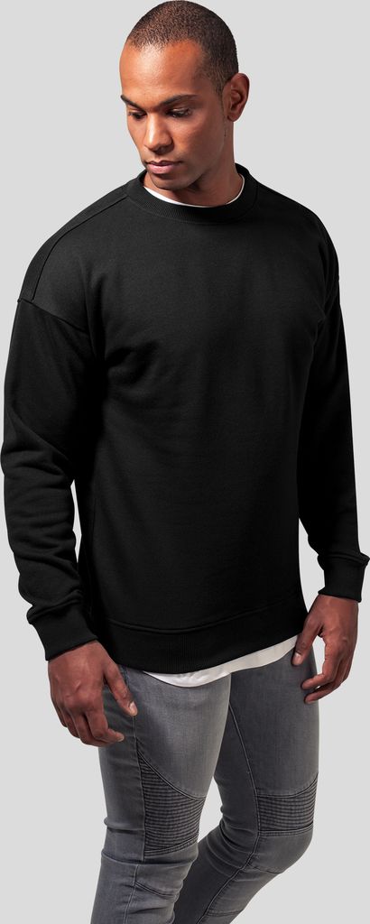 Urban Classics Herrensweatshirt ohne Verschluss Gallbirs schwarz 4XL