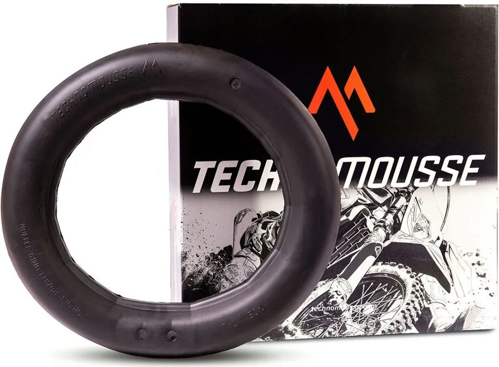 Mousse Enduro Front Technomousse Anti-Crevaison Argent 90/90 x 21 - 3
