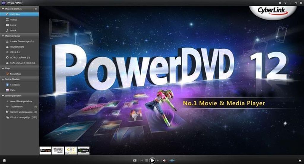 Cyberlink PowerDVD 12 6 CH Multi-Language OEM Obrázok produktu 