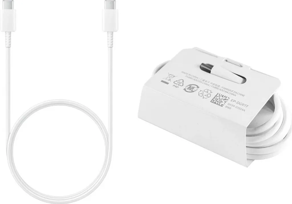 Originale Samsung EP-TA800 USB-C Super Fast Charger Adattatore di alimentazione Fast Charger + Cavo di ricarica Cavo dati Caricabatterie Galaxy S9 S10 S20 / S20 Plus / S20 Ultra / Note 10 Plus / Note 20 Ultra / A40 A50 A70 A71 A51 A41 A42 A21s A30s S8 Plus Bianco - 7