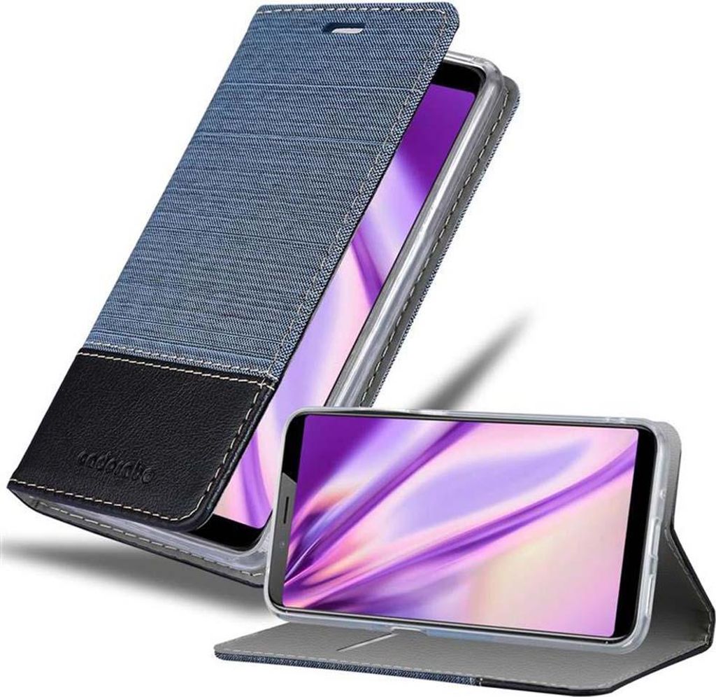 Cadorabo Hülle für ZTE Nubia N3 Schutzhülle in Blau Handy Hülle Etui Book Case Cover