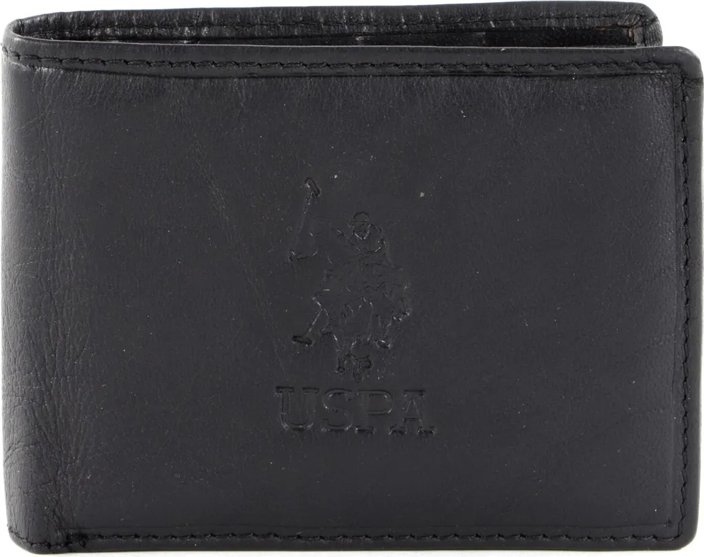 U.S. Polo Assn. Wallet: Il Portafoglio in Pelle Nera per Ogni Viaggio