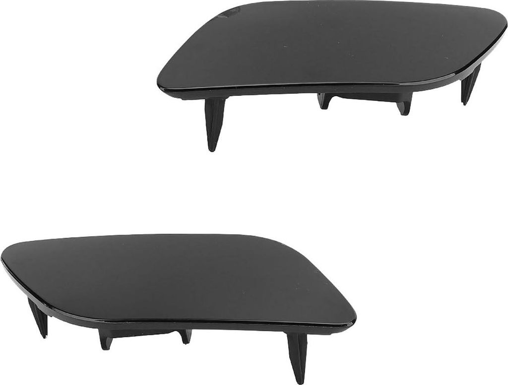 1 Paar Scheinwerfer Waschmaschine Abdeckung 4G0955276 Vordere Stoßfänger -Düsenkappe für A6 C7 2012-2017