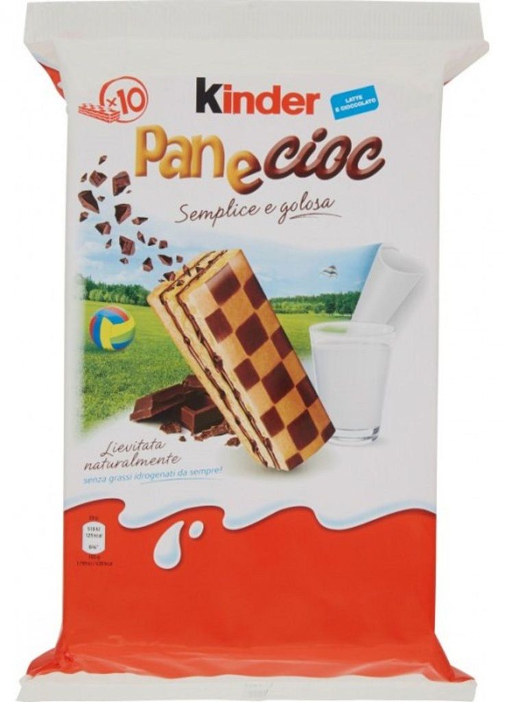 Biszkopty Kinder Pan e Cioc 10 x 29 g Zdjęcie produktu 