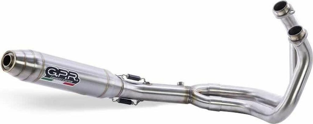 Racing-Auspuffsystem GPR Deeptone Inox herausnehmbarem db-Killer Honda CB 650 F Euro4